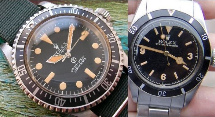 Early Rolex Inserts