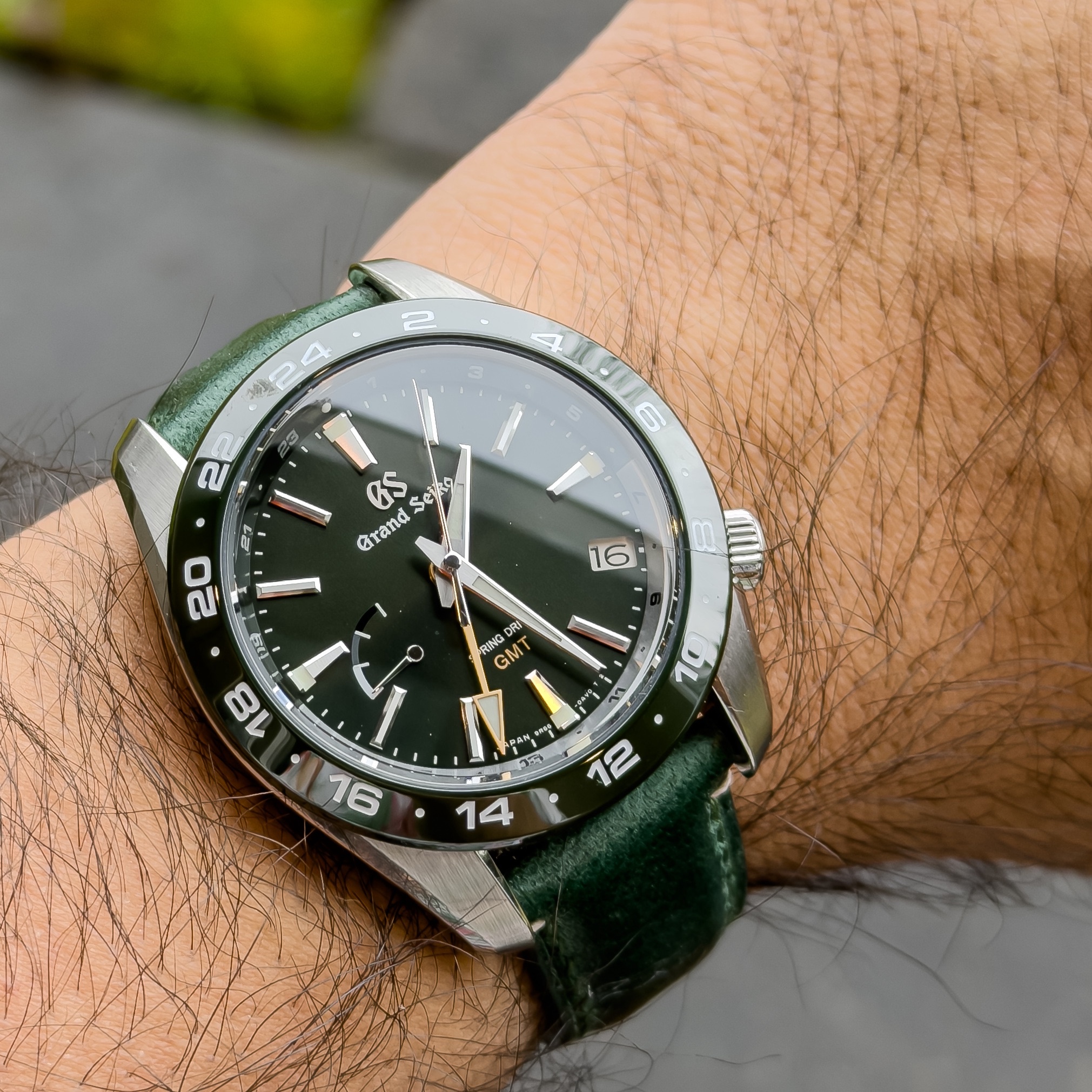 Watch by Seiko, SBGE257, Spring Drive GMT, Grand Seiko