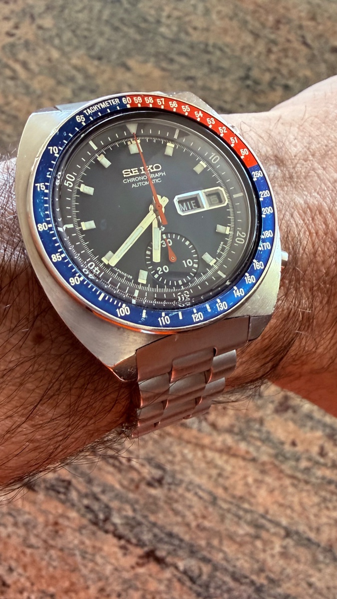 Watch by Seiko, Seiko Chronograph, 6139, Pogue