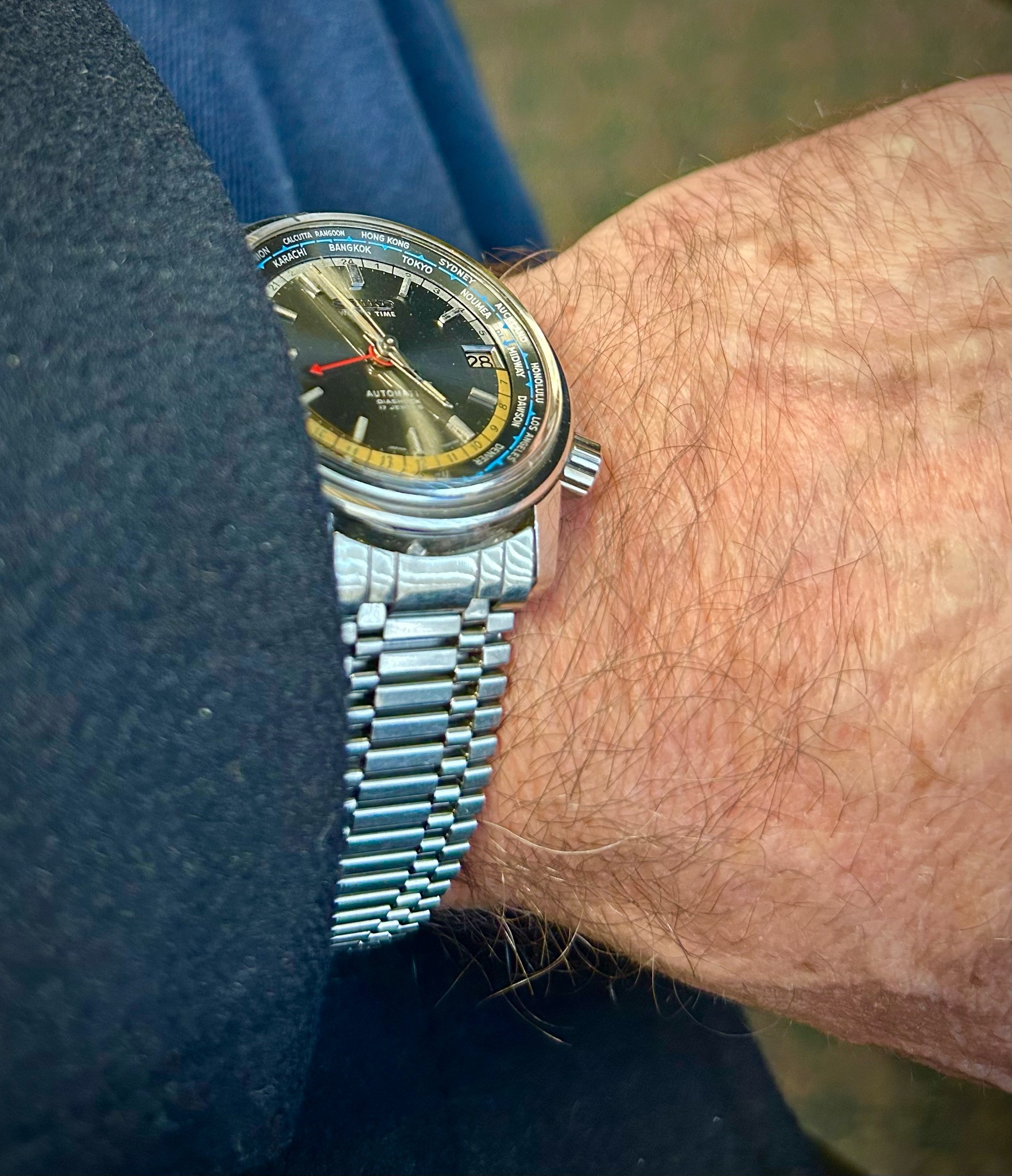 Watch by Seiko, Seiko Vintage, Olympics World Time, 6217-7000