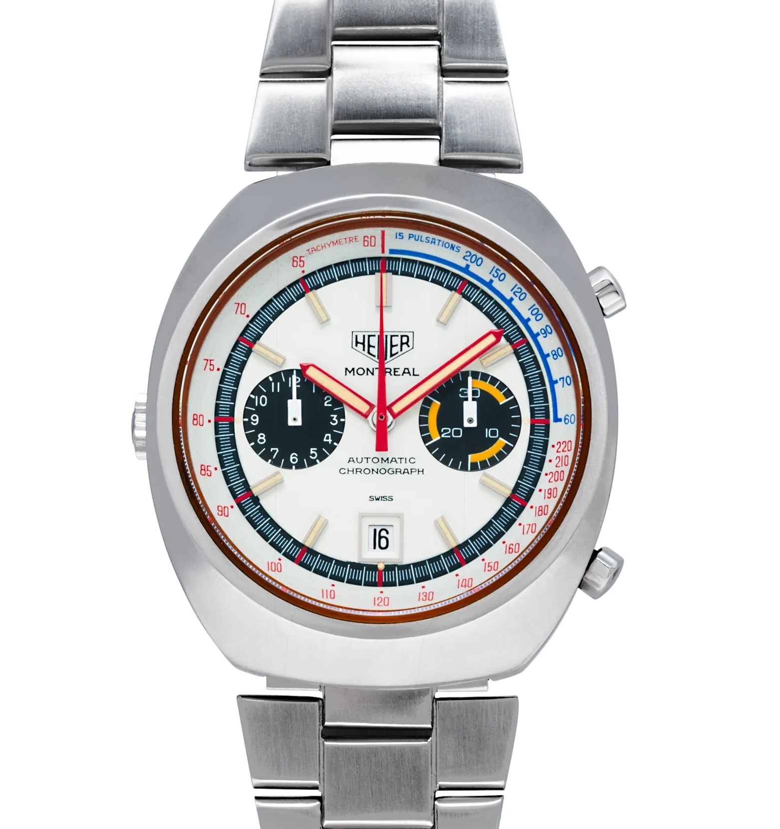 Watch by TAG Heuer, Heuer, Montreal, White Dial, 110.503