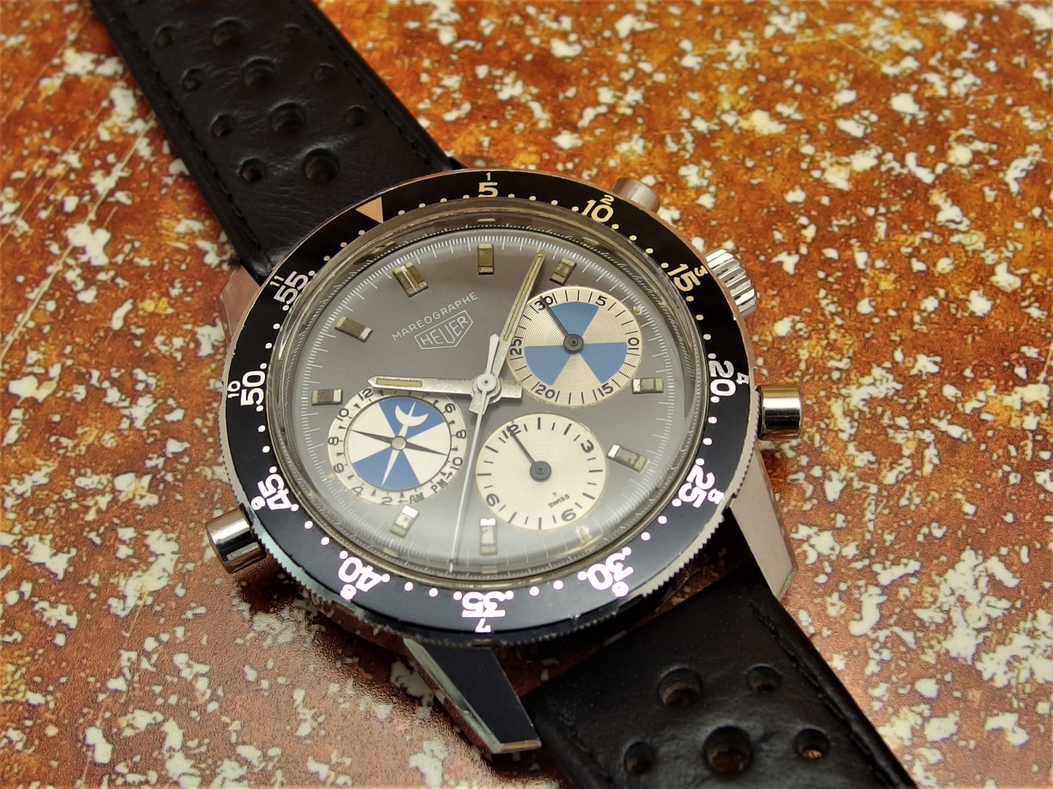 Watch by TAG Heuer, Heuer, Mareographe, First Series, 2446