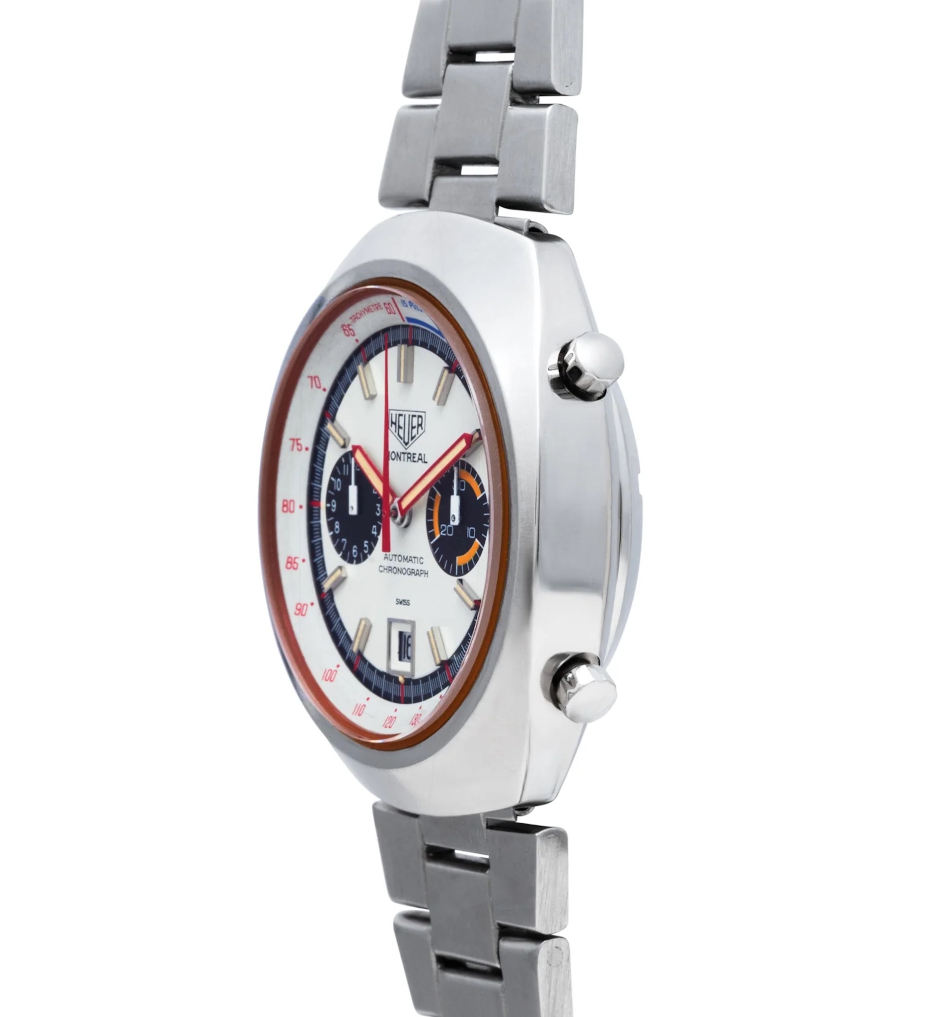 Watch by TAG Heuer, Heuer, Montreal, White Dial, 110.503