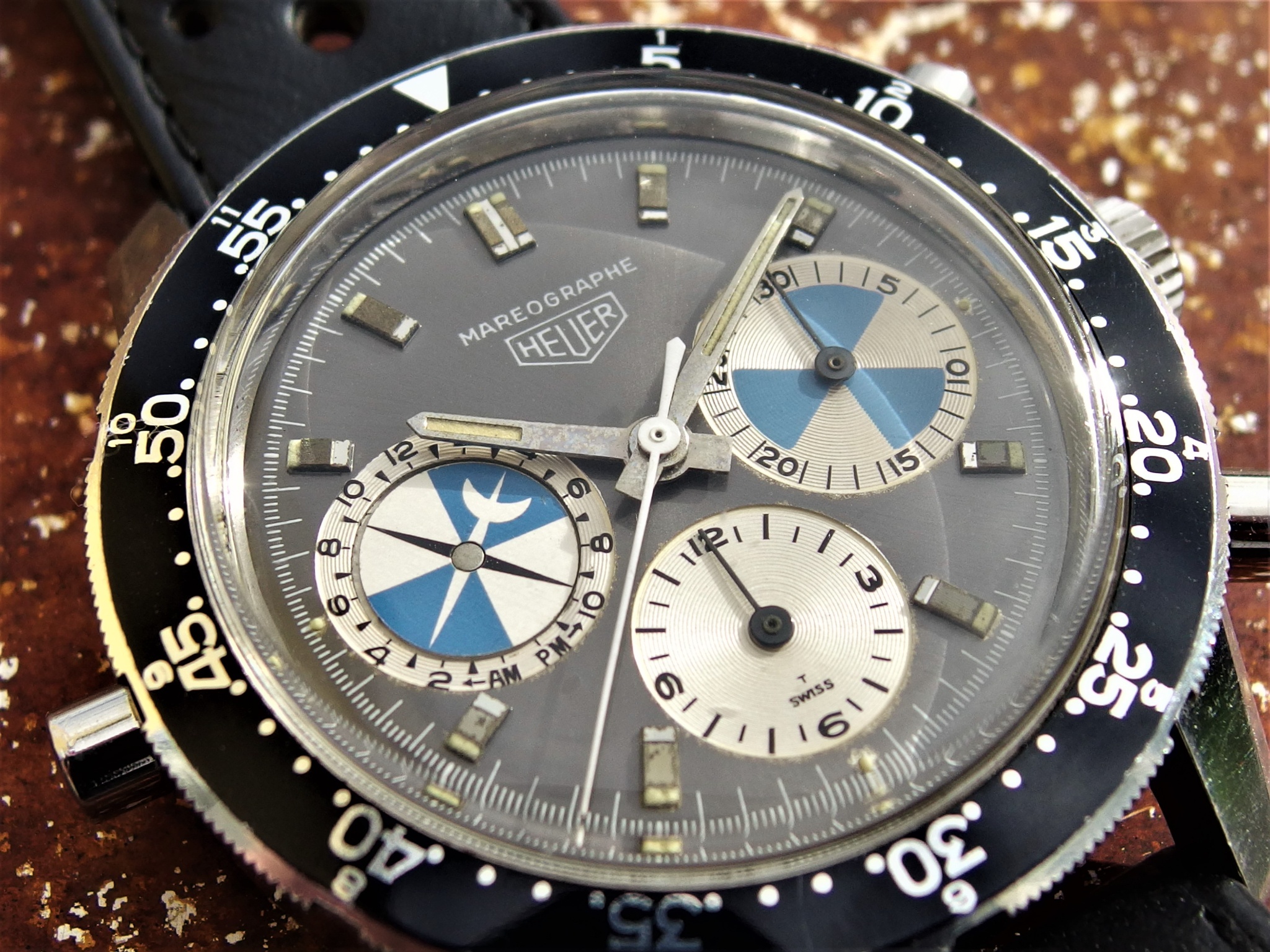 Watch by TAG Heuer, Heuer, Mareographe, First Series, 2446