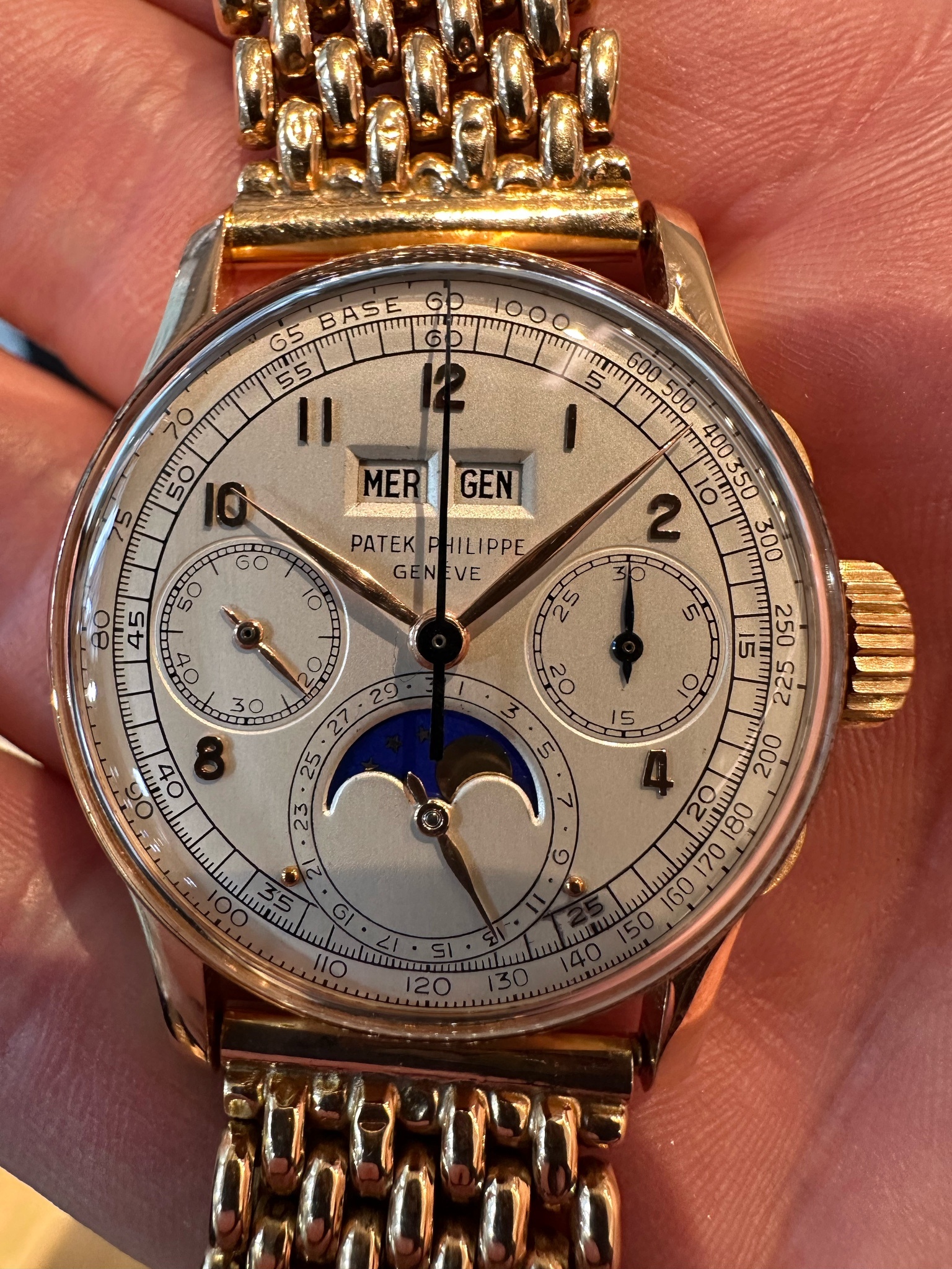 Watch, Patek Philippe, grand complications, 1518