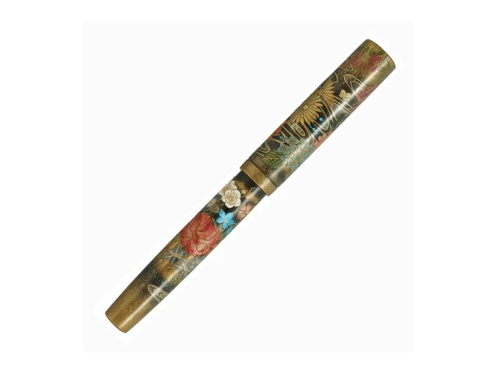 Namiki Maki-E fountain pen with Rankaku and Raden, limited to 99