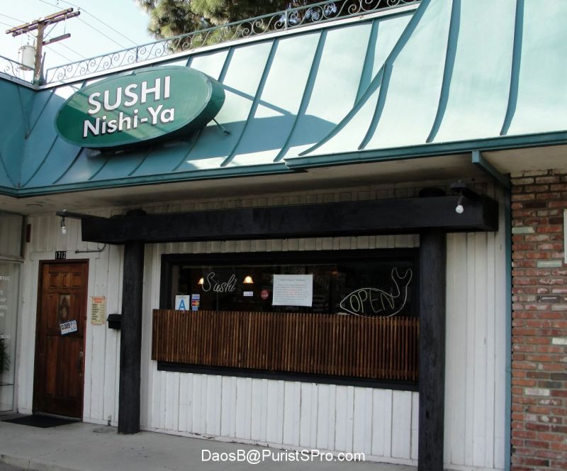 Sushi Nishi-ya is a quaint, family-owned joint.