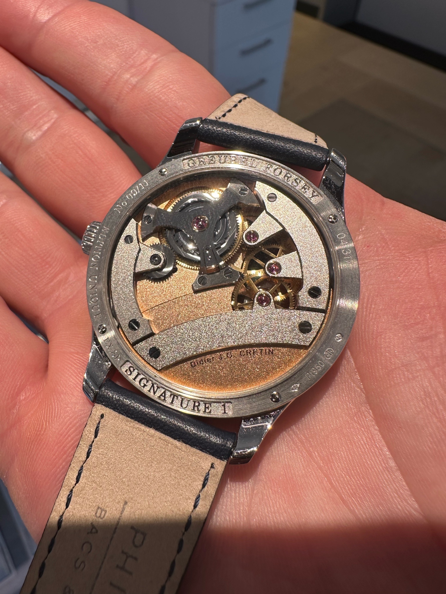 Watch, Greubel Forsey, Hand Made 1