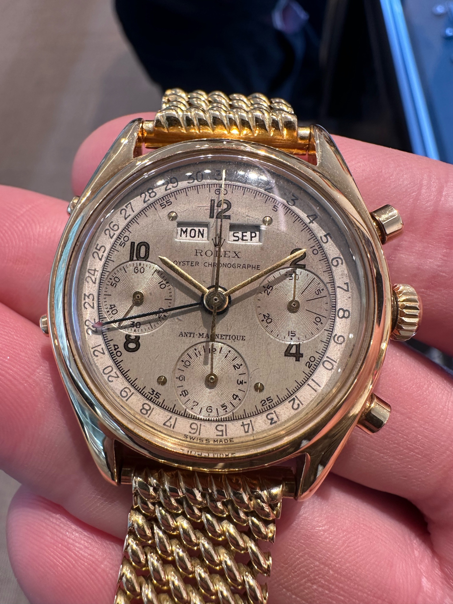 Watch, Rolex, Dato-Compax, 6036