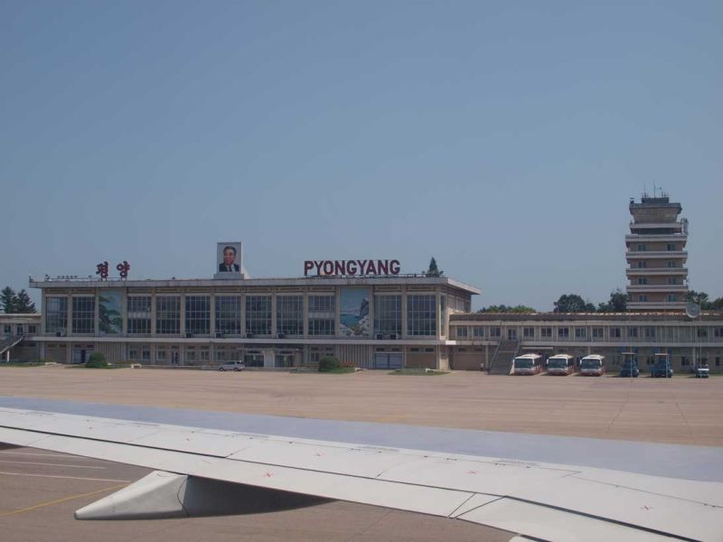 Pyongyang airport