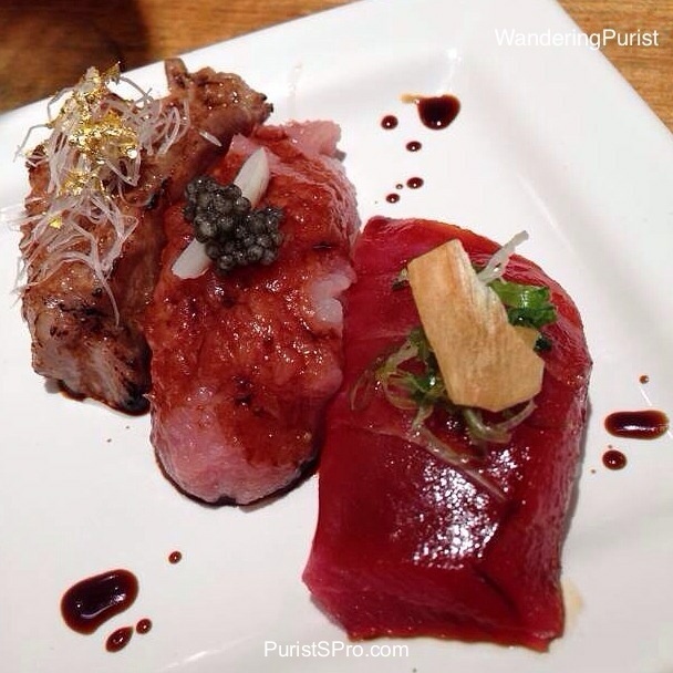 Tuna 3 ways, including Kawagishi toro