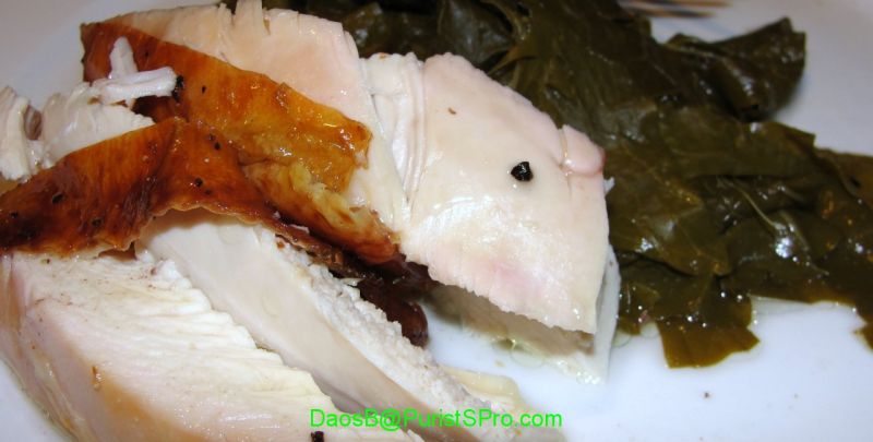 Succulent breast meat (*giggle*).