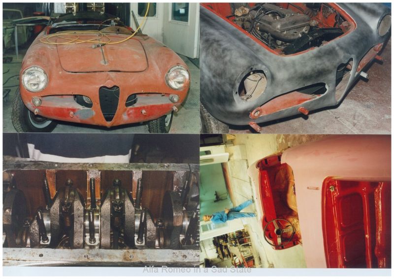 The 'before' photos....