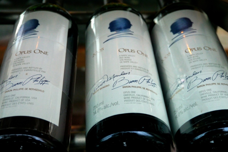 wine cellar, Opus 1