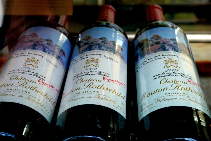 wine cellar, Mouton Rothchild