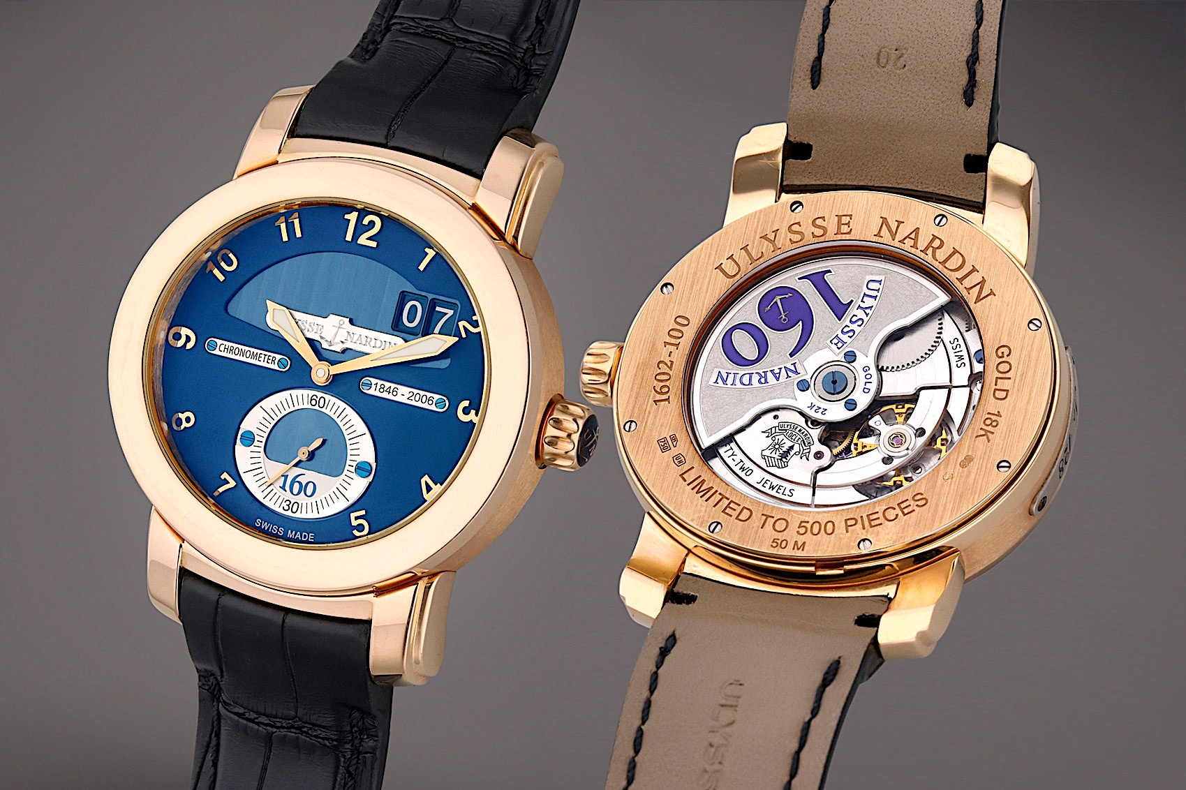 Watch by Ulysse Nardin, Anniversary 160 