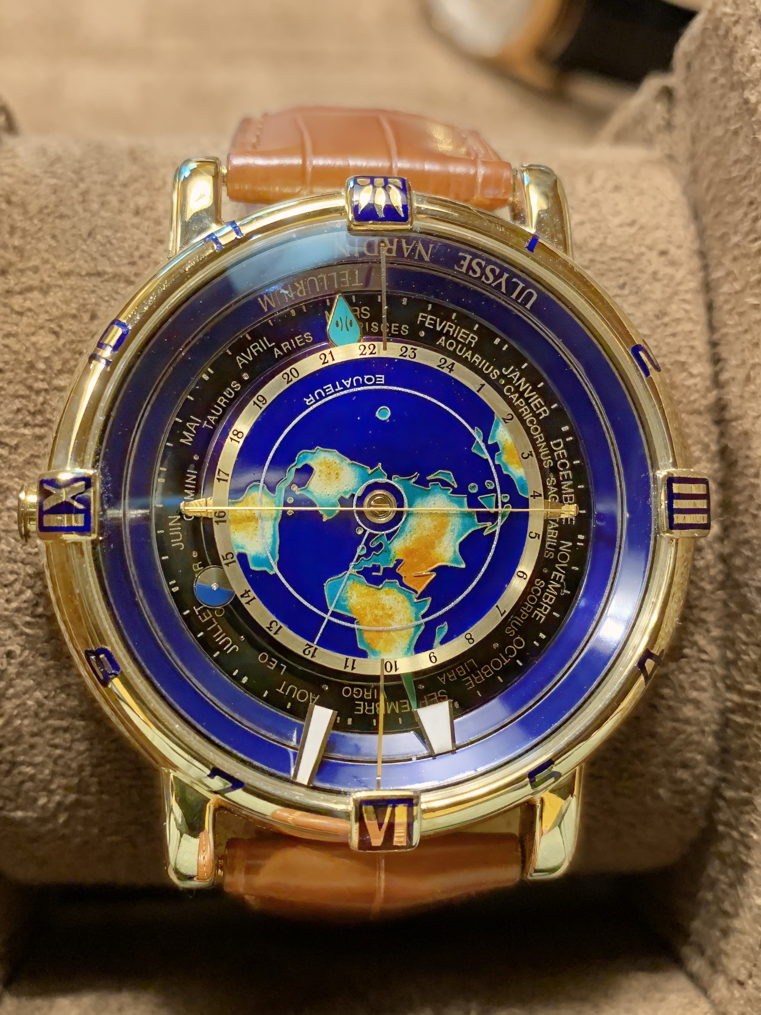 Watch by Ulysse Nardin, Tellurium
