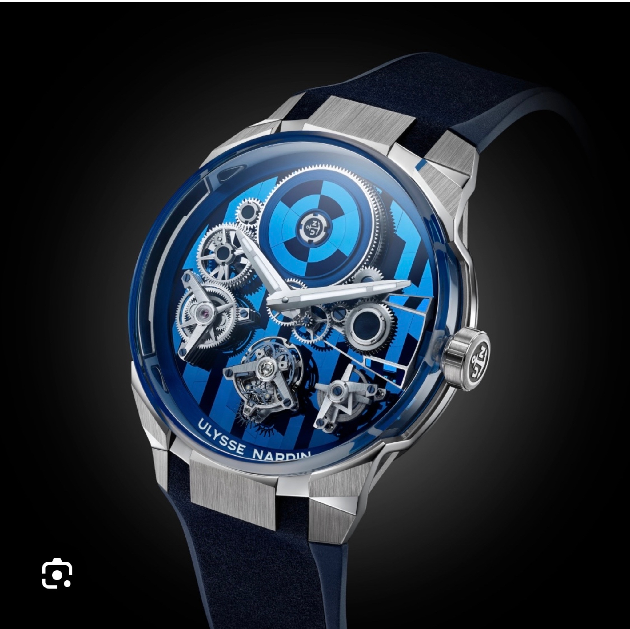 Watch by Ulysse Nardin, Free Wheel Marquetry , Blast