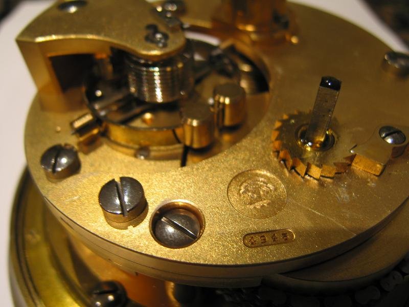 Un Chronometer Ulysse Nardin - Photos of Ship's Chronometer movement...