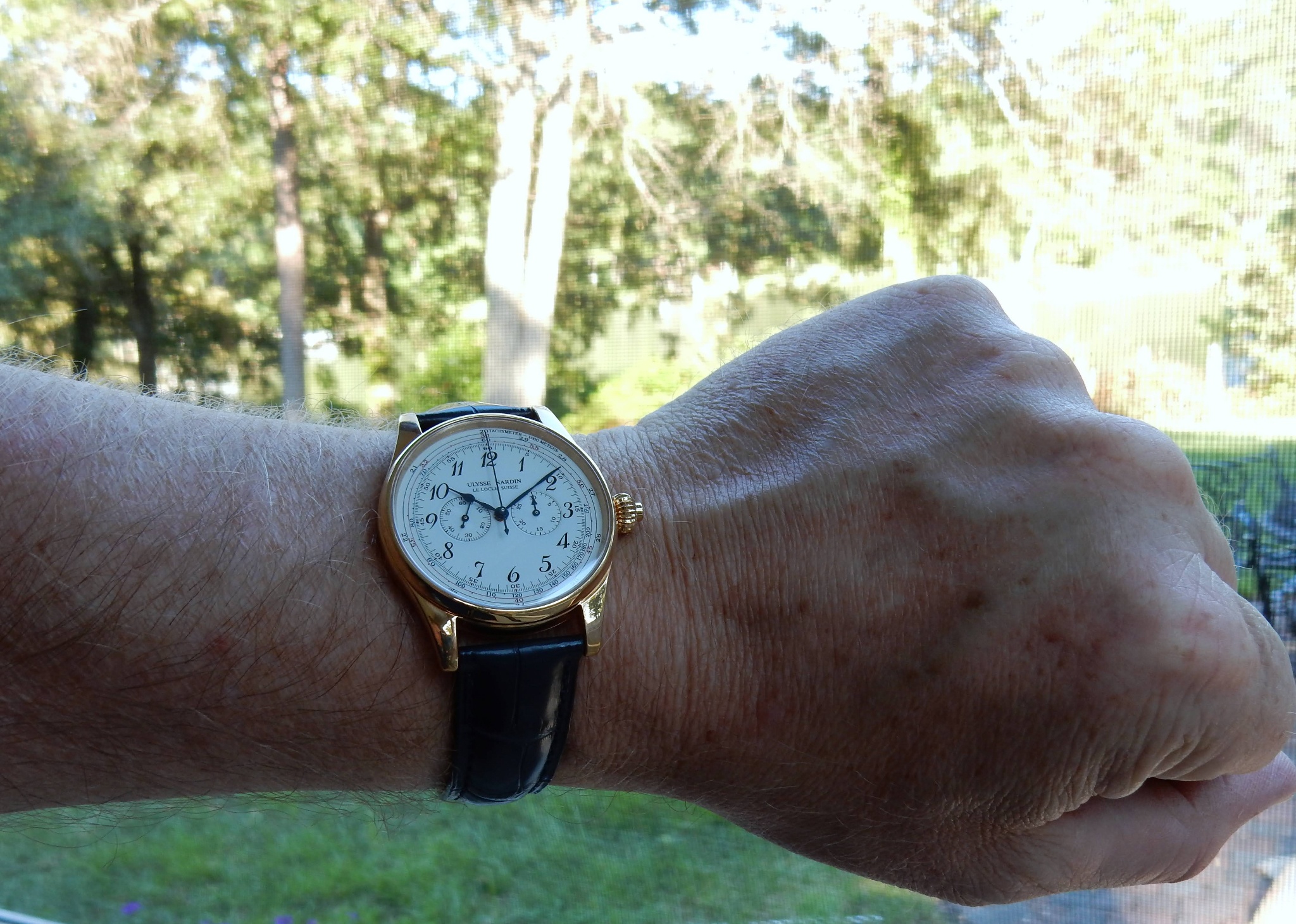 Watch by Ulysse Nardin, Monopusher Chronographs