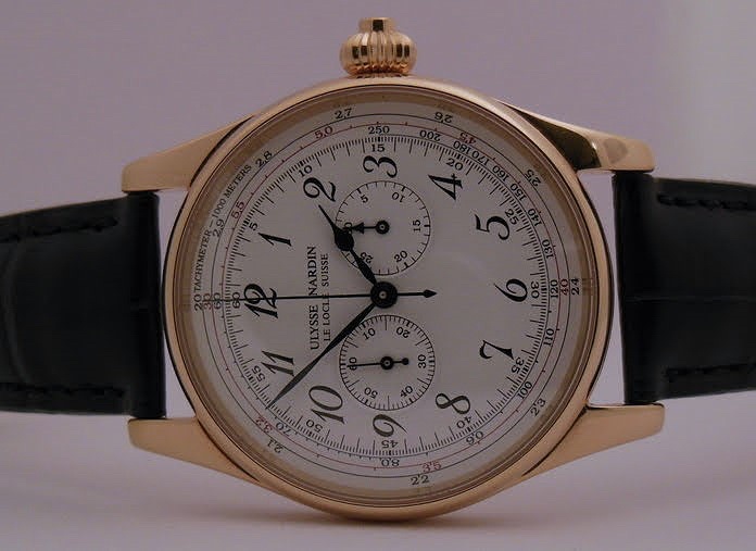 Watch by Ulysse Nardin, Monopusher Chronographs