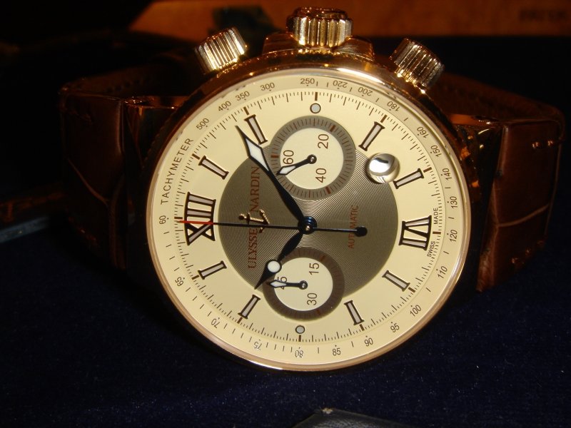 Ulysse Nardin - Real world photos of a few UN watches for 2005 >>
