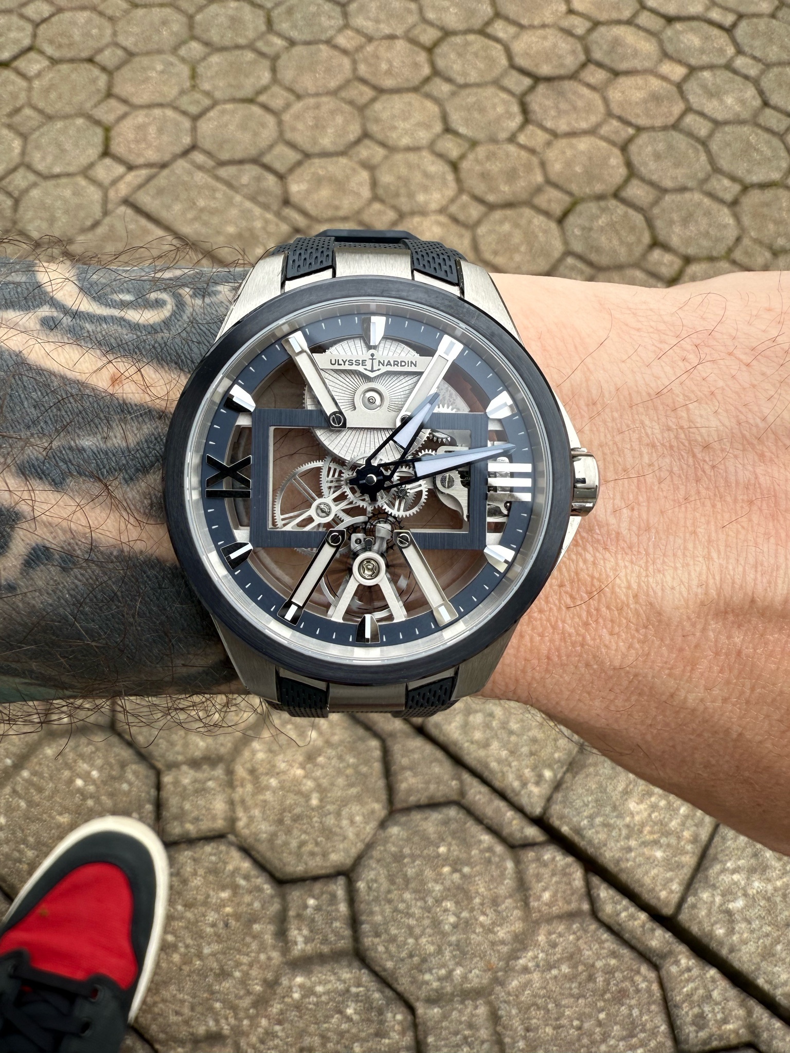 Watch by Ulysse Nardin, Skeleton X, Blast