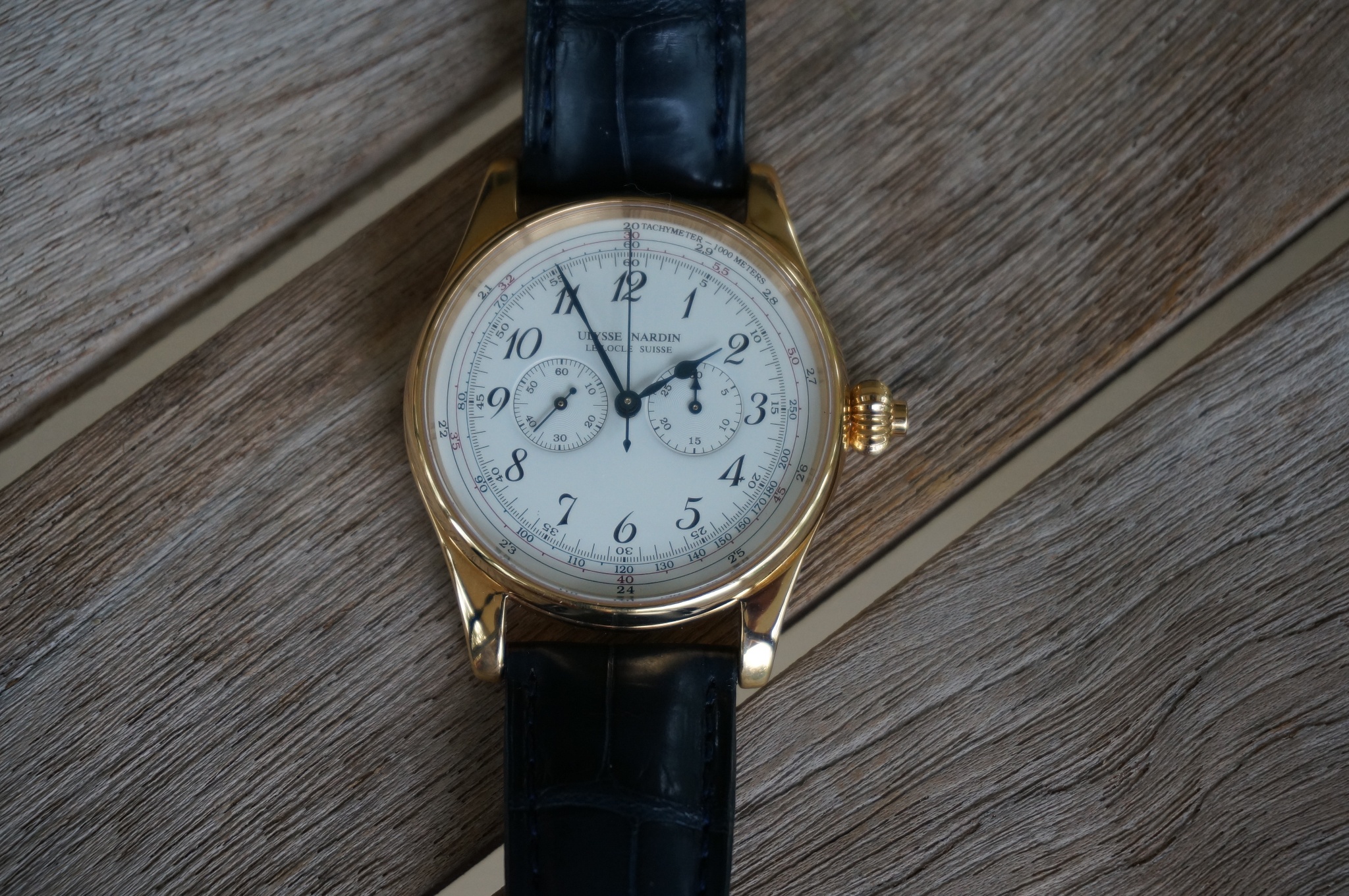 Watch by Ulysse Nardin, Monopusher Chronographs
