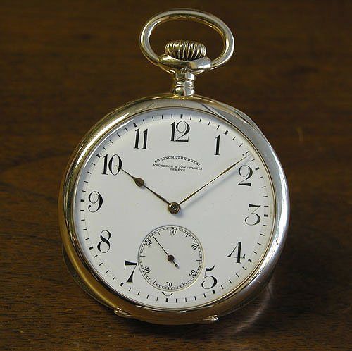 1908 Chronometre Royal in YG, 58mm, one of the very first!