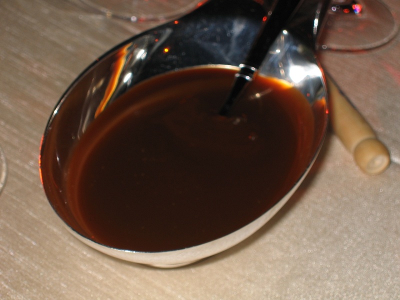 A vat of caramel...