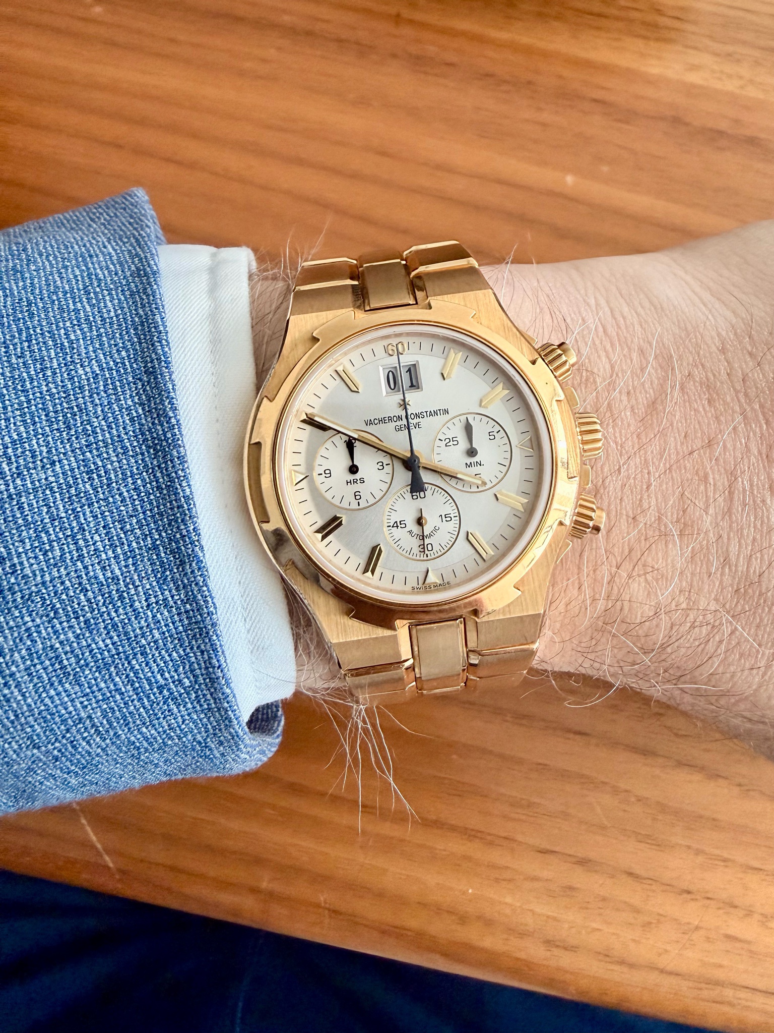 Watch by Vacheron Constantin, Overseas Chronograph, 49140