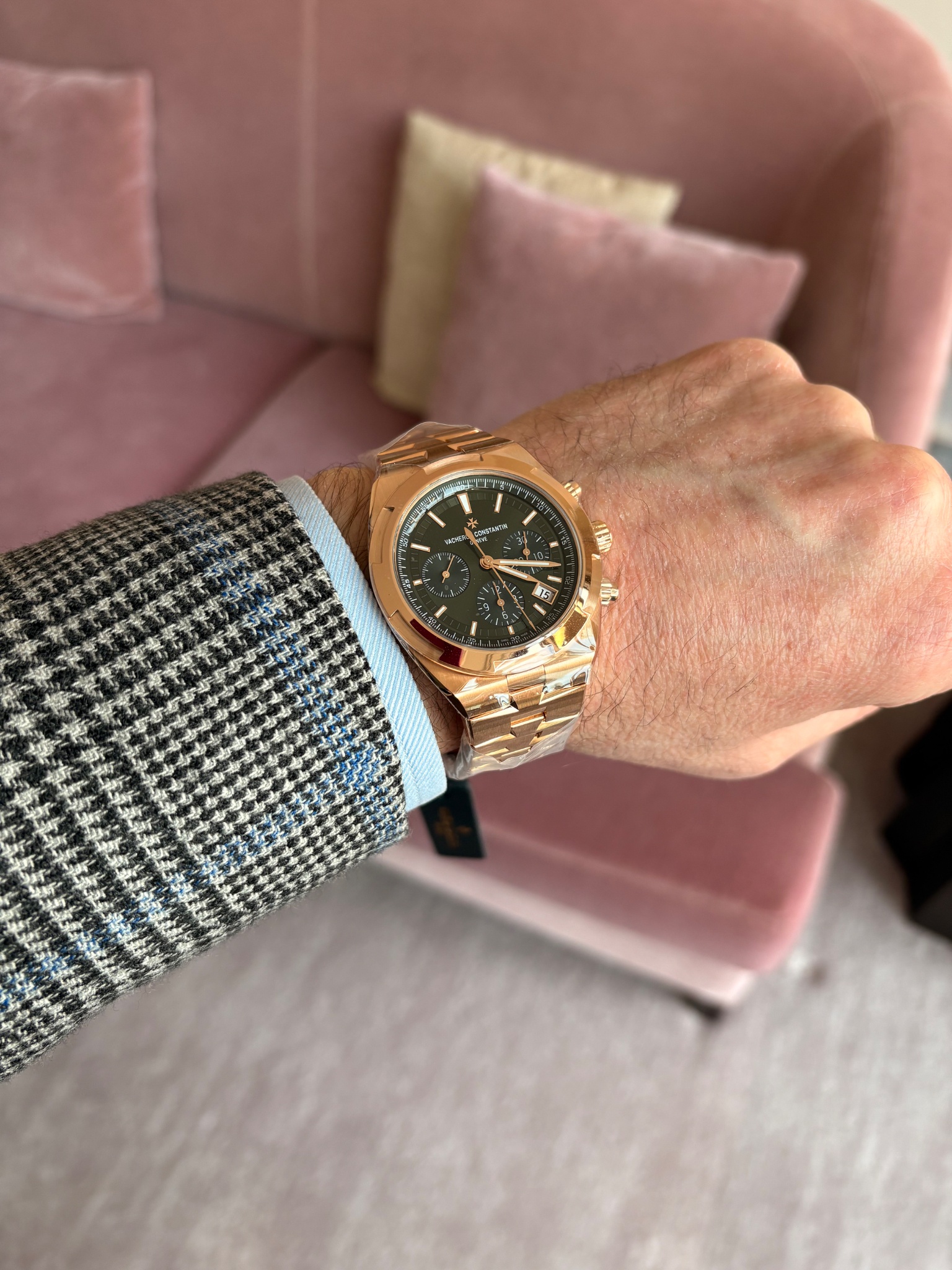 Watch by Vacheron Constantin, Overseas, Overseas Chronograph, 5500V