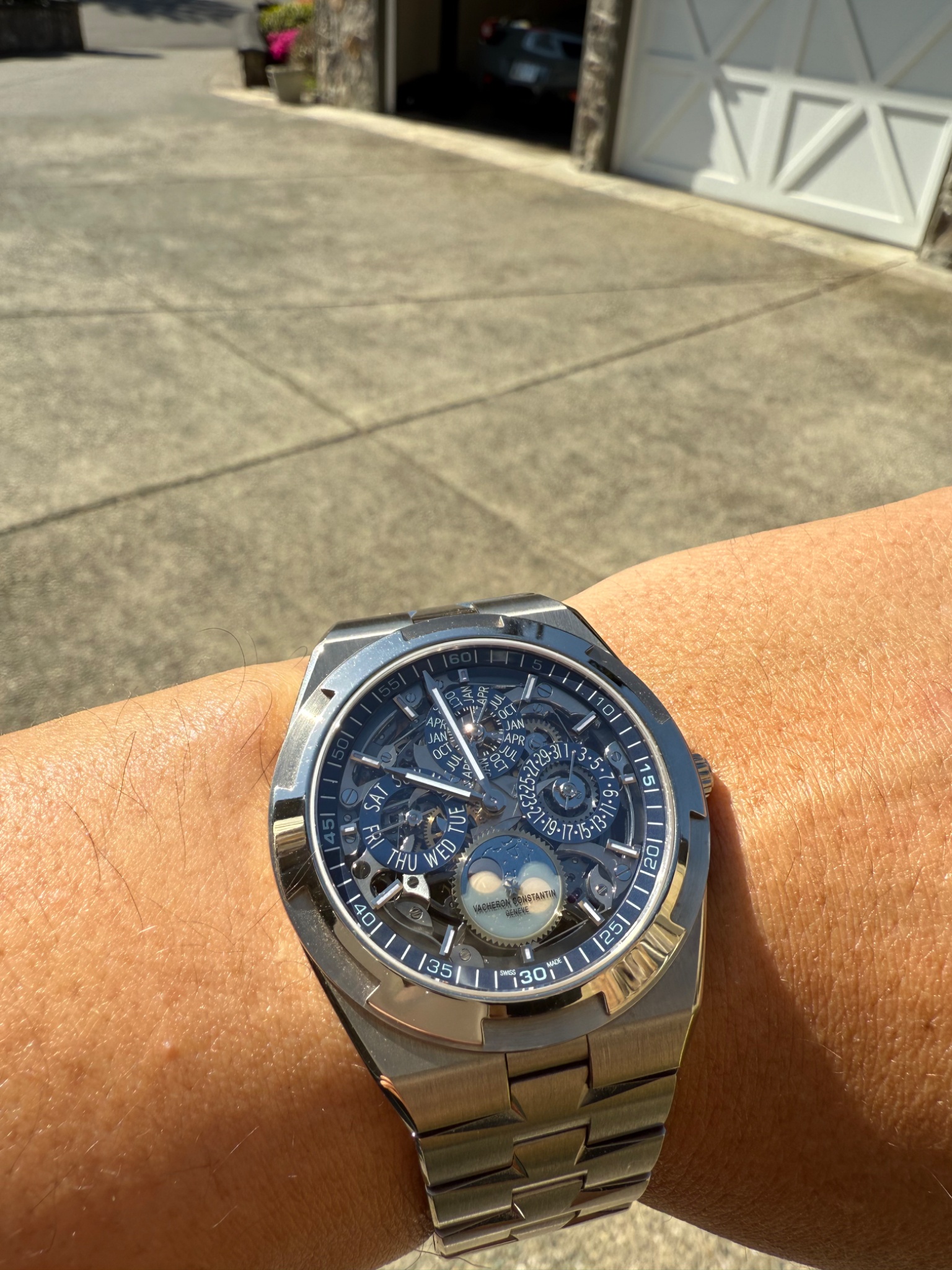 Watch by Vacheron Constantin, Overseas, Overseas Ultra Thin, 4300V, Ultra Thin Skeleton