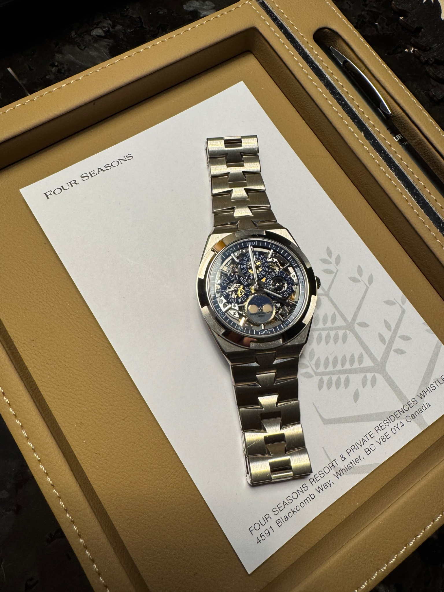 Watch by Vacheron Constantin, Overseas, Overseas Ultra Thin, 4300V, Ultra Thin Skeleton