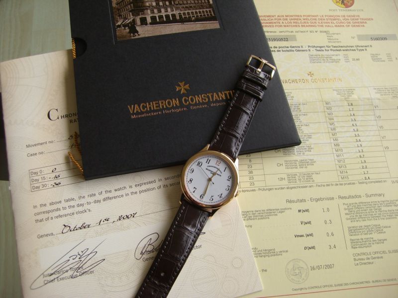 Watch by Vacheron Constantin, Historiques, Chronomètre Royal 1907, 86122