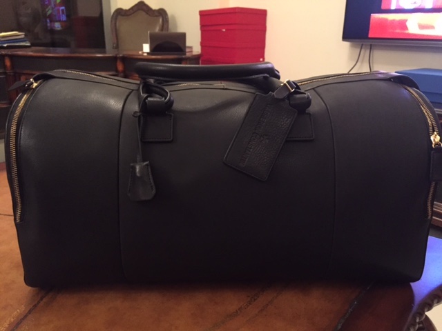 Love the VC Dunhill vintage leather bag (present)