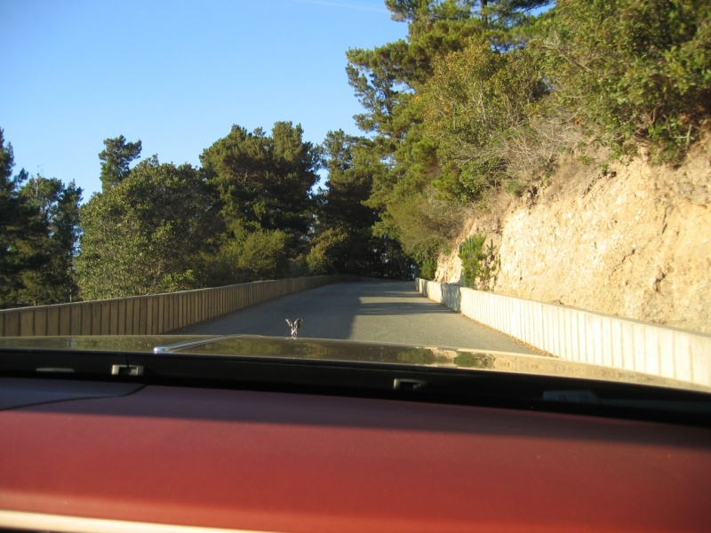 ...being wafted to the Rolls Royce Villa (Im in the front seat).