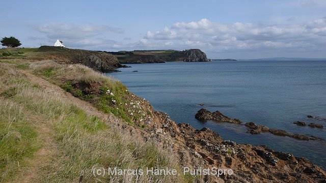 Coastline on the Crozon peninsula
