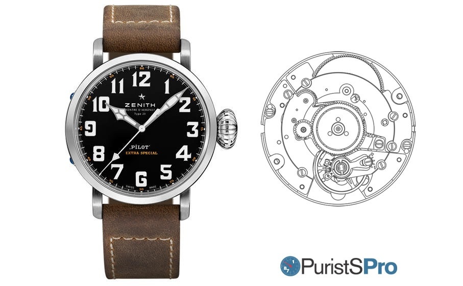 Zenith - Baselworld 2014: On the Zenith Pilot Type 20 'Extra Special'