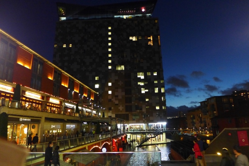 The Cube building canal side location