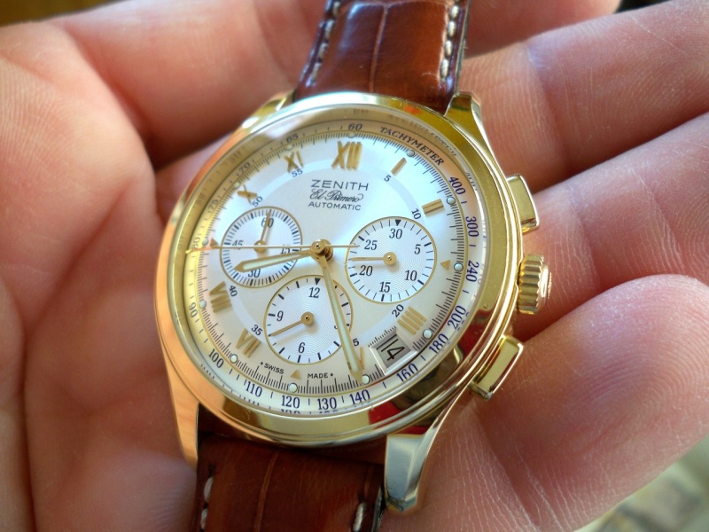 My beautiful Zenith class El Primero