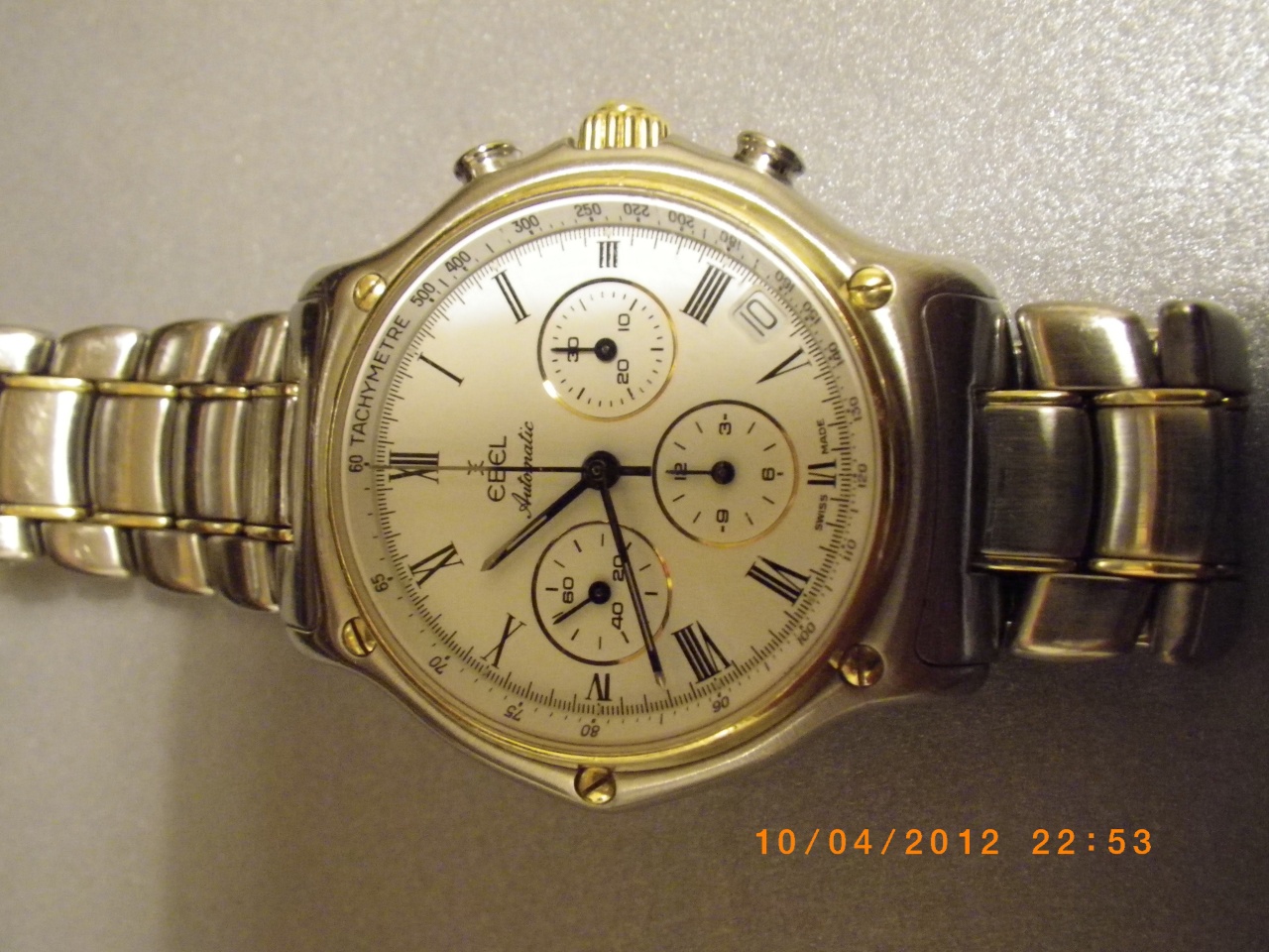 Ebel cal 134 with Zenith cal 400 inside